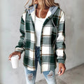 Kapuzenpullover Damen | Kapuze & Knopfleiste