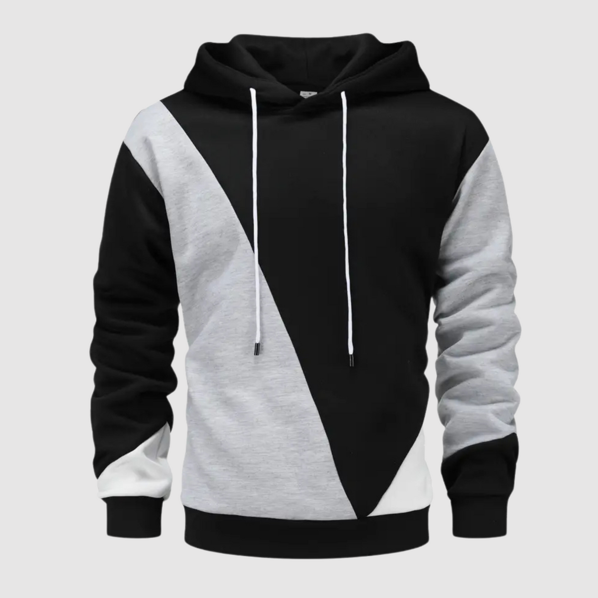 Kapuzenpullover Herren | Colourblock & Kordelzug