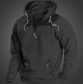 Kapuzenpullover Herren | Half-Zip & Zipptaschen
