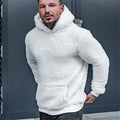 Kapuzenpullover Herren | Teddy-Stil & Kängurutasche