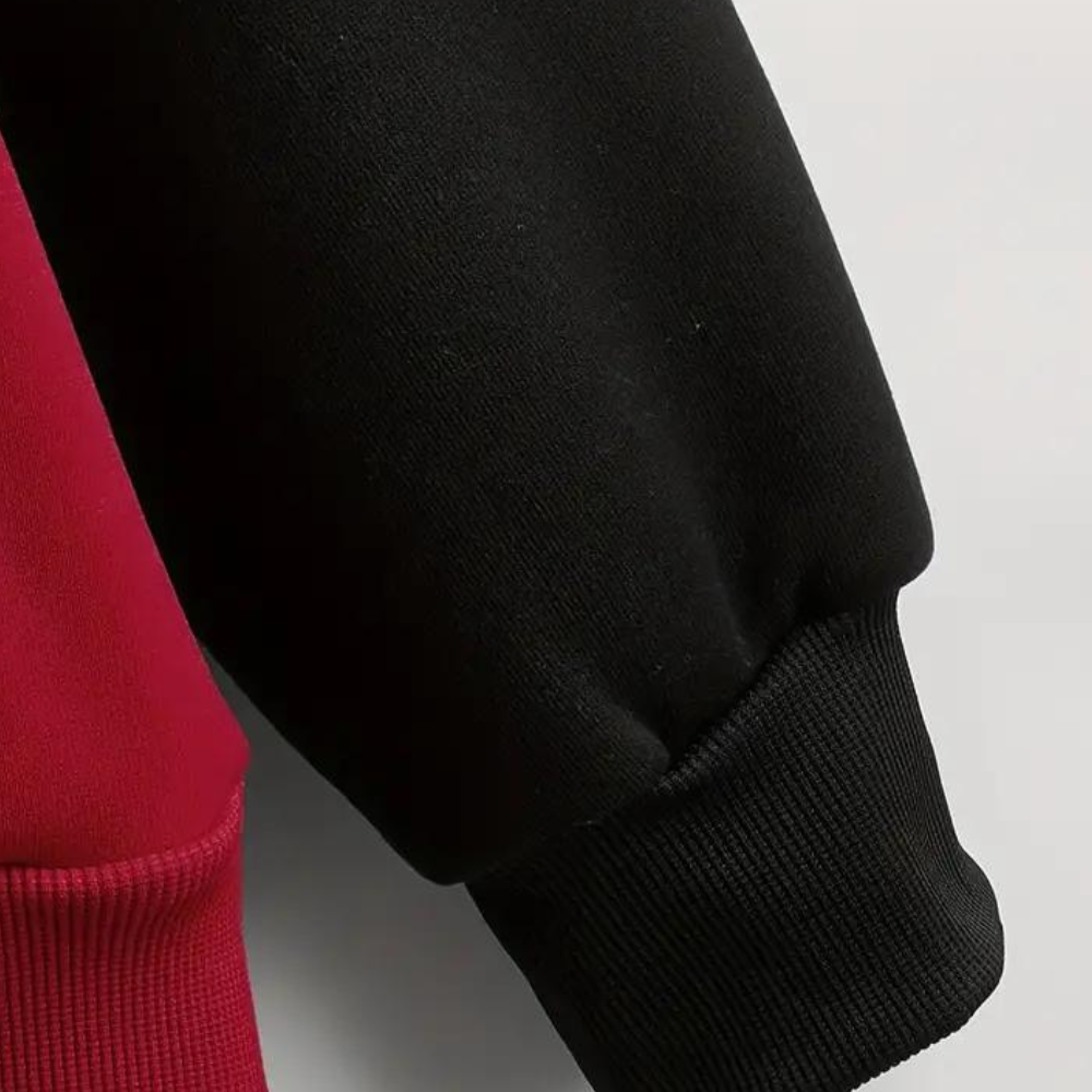 Kapuzenpullover Herren | Two-Tone & Layer-Ärmel