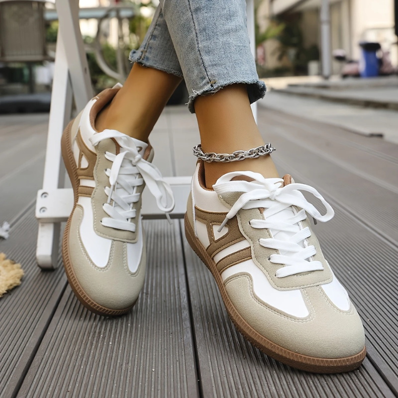 Damen Schnürung Orthopädische Sommer Sneaker