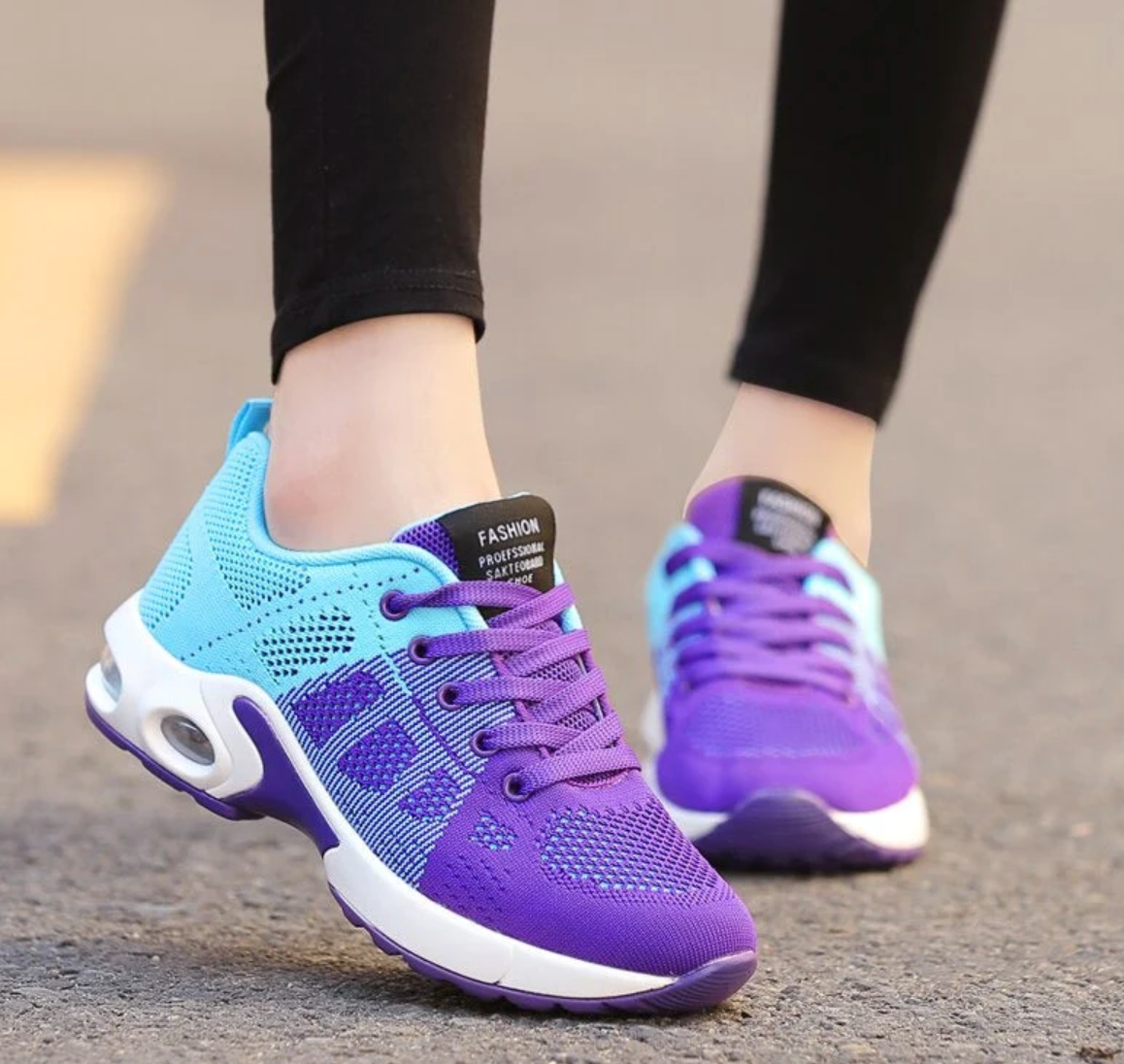 Damen Orthopädische Plateau Sneakers