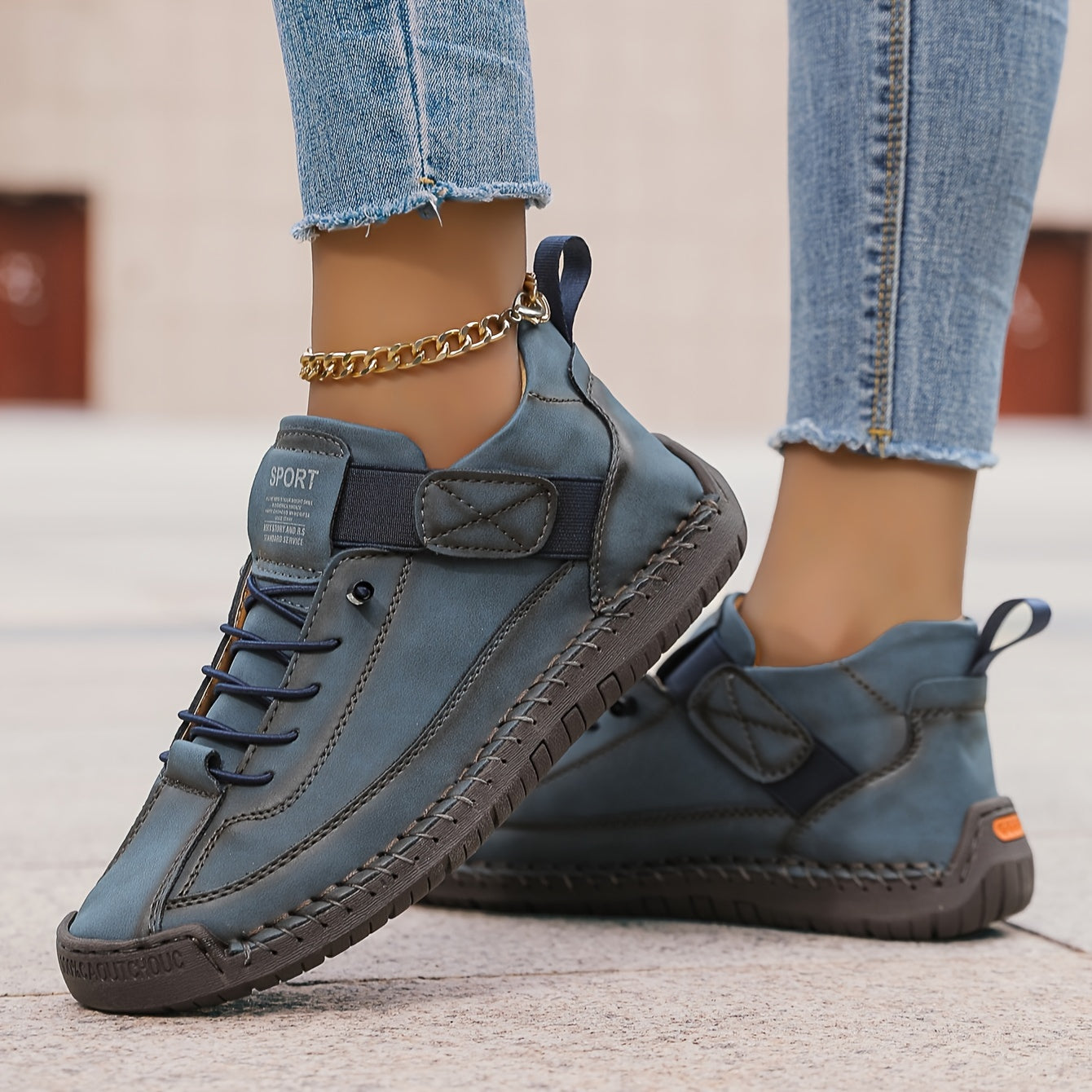 Komfortable Sneaker Damen – Atmungsaktiv, Elegant, Ideal Für Alltag, Slip-On Design, Optimale Fußunterstützung