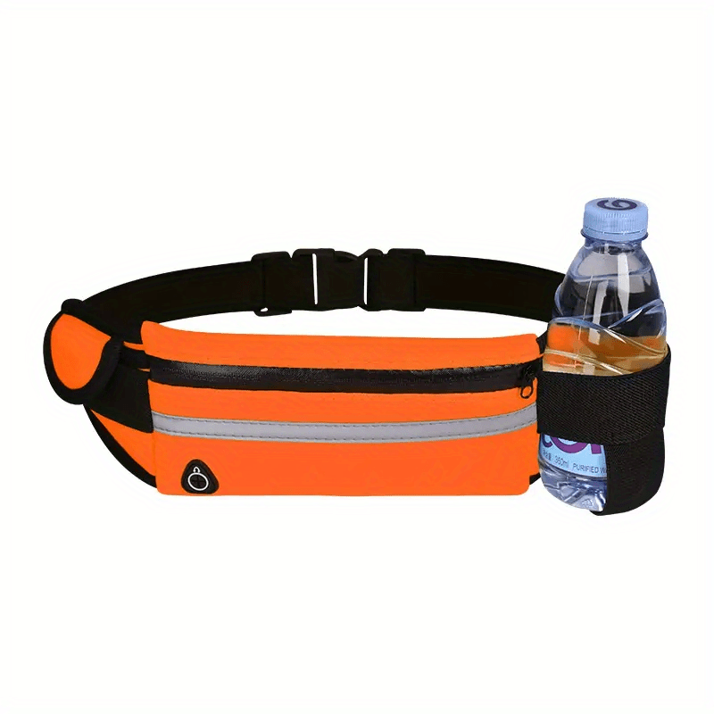 Kompakte, reflektierende Sportgürteltasche – wasserdichte Handy- und Flaschenhalterung für Laufen und Fitness