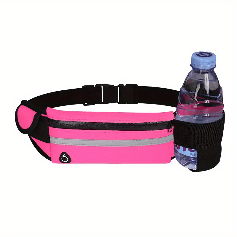 Kompakte, reflektierende Sportgürteltasche – wasserdichte Handy- und Flaschenhalterung für Laufen und Fitness