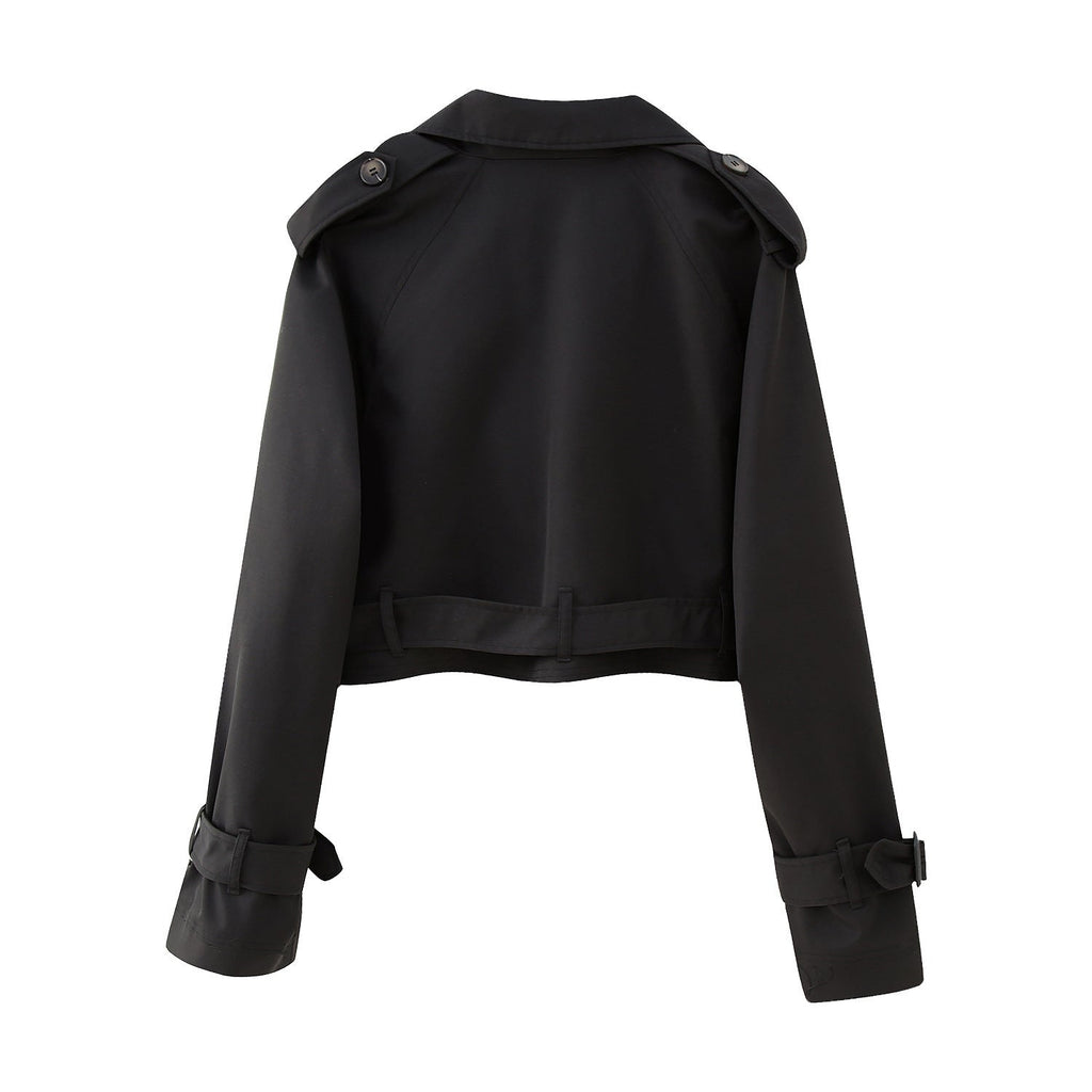 Kurzer Trenchcoat Damen | Cropped & Wandelbar
