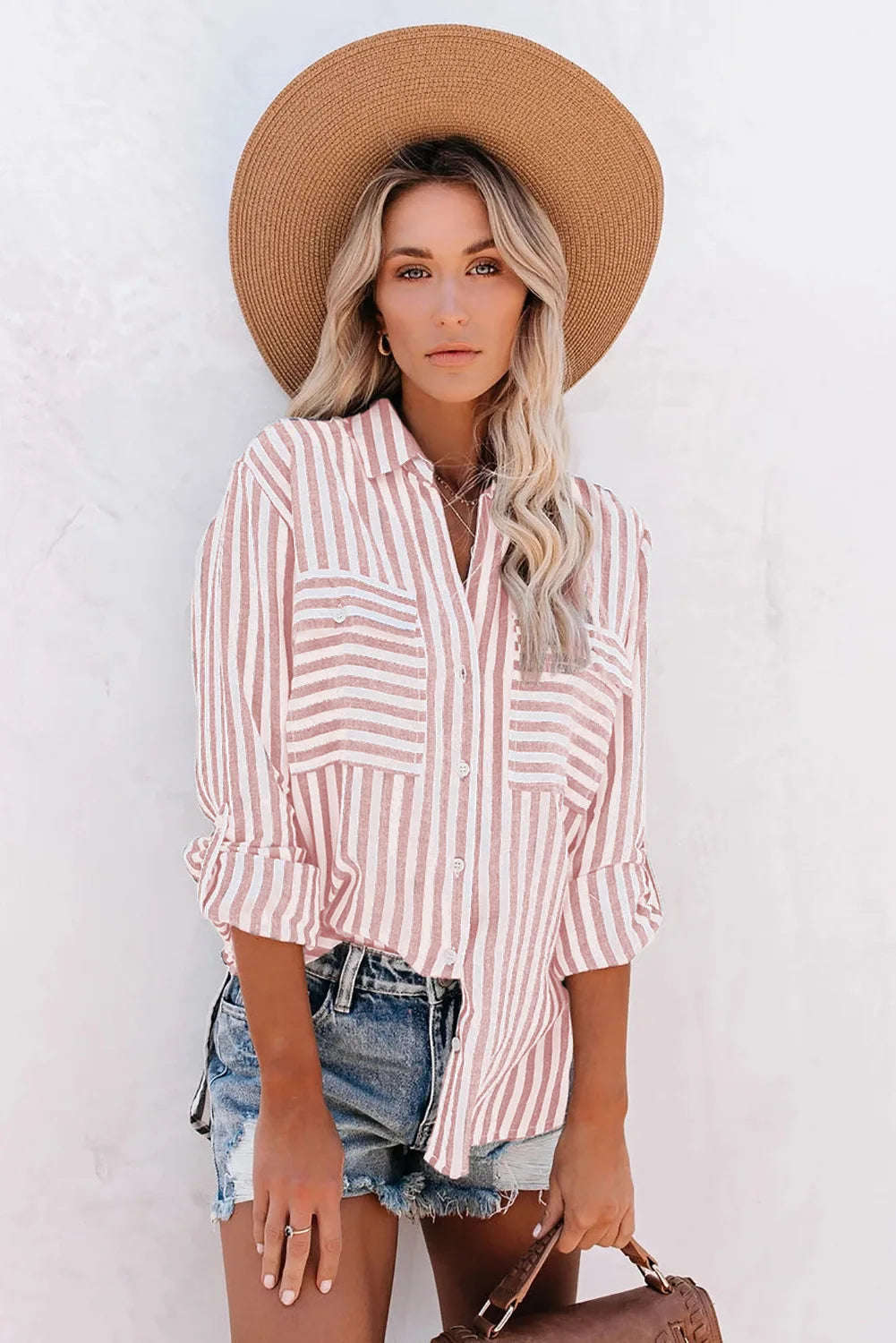Langarm Bluse Damen | Gestreift & Vielseitig im Alltag