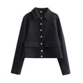 Langarm Jacke Damen | Kurz & Elegant