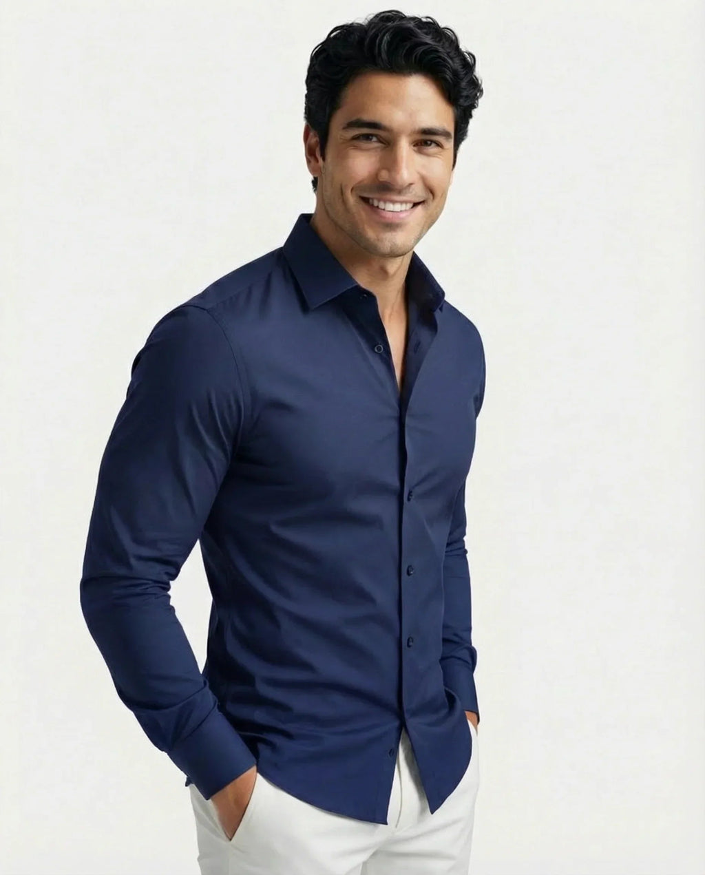 Langarm Polo Herren | Elegant & Bequem