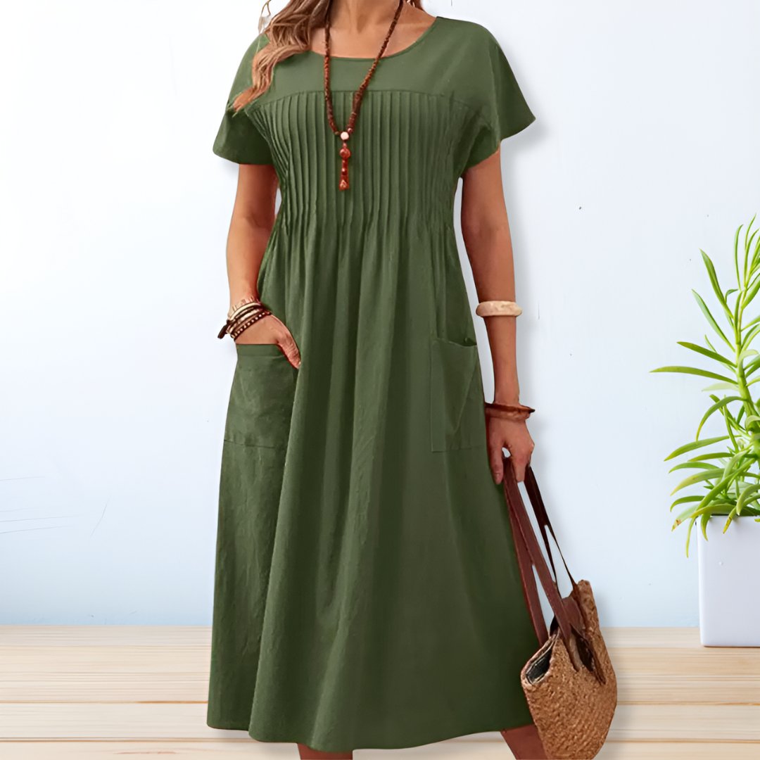 Lässiges Damen Tageskleid für den Sommer – Elegante, bequeme Passform