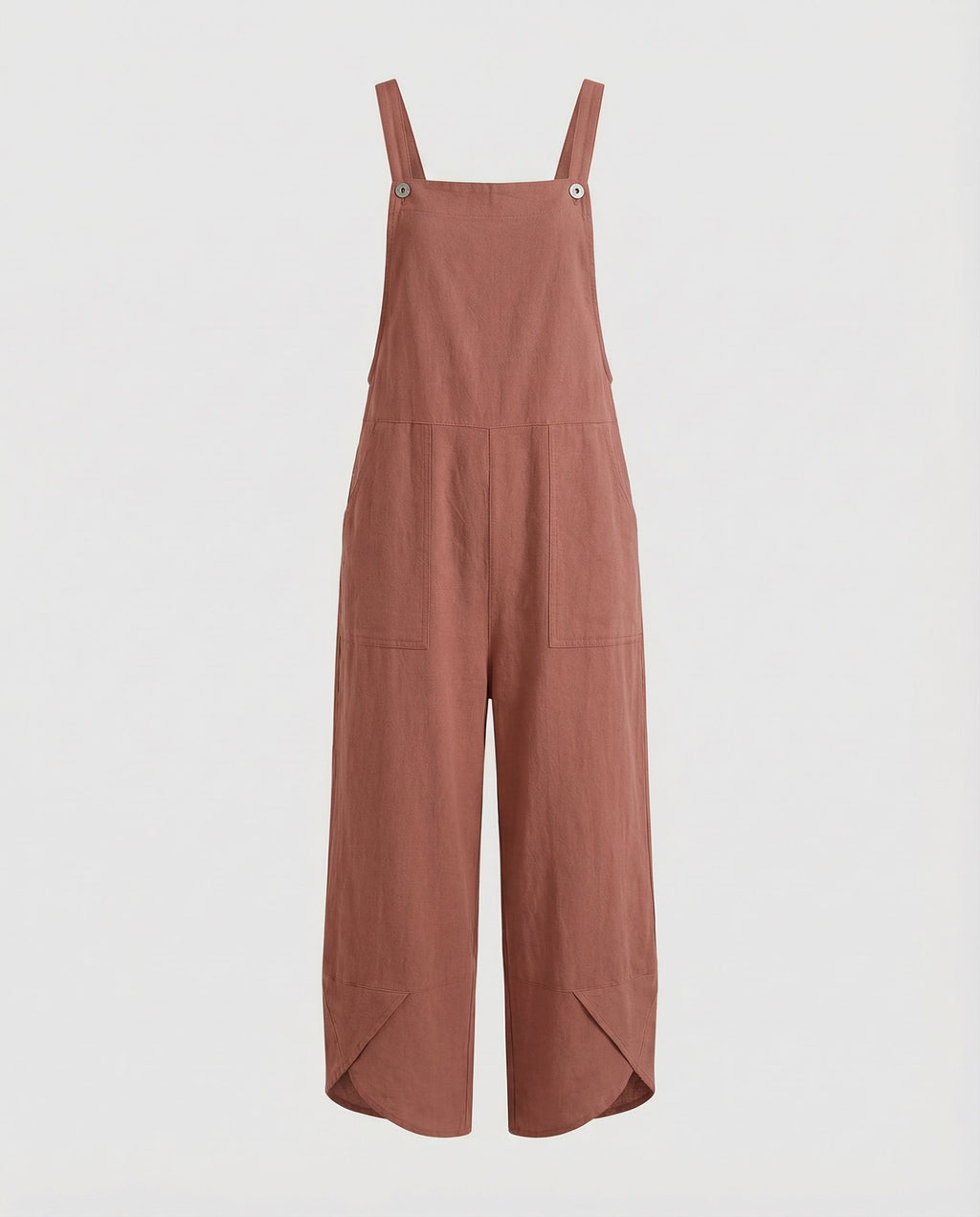 Leichte Latzhose für Damen in weitem Loose Fit
