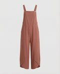 Leichte Latzhose für Damen in weitem Loose Fit