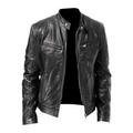 Lederjacke Herren | Retro-Style & Markanter Stehkragen