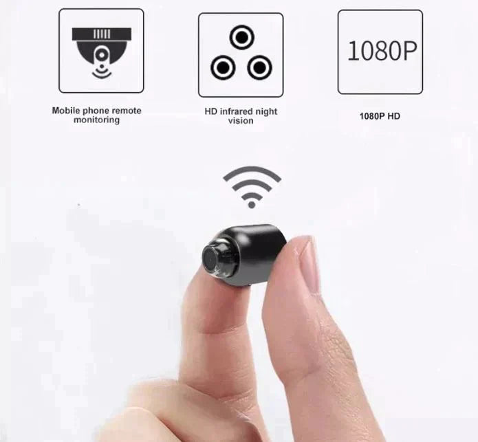 Leo | Kompakte WiFi-Kamera – Dein Unsichtbarer Wächter Rund um die Uhr