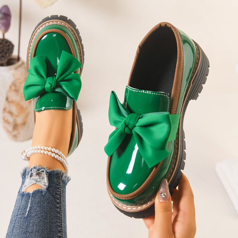 Loafer Damen | Eleganter Slip-on mit Glanzoptik