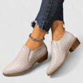 Loafer Damen | Spitze Zehenpartie & Blockabsatz