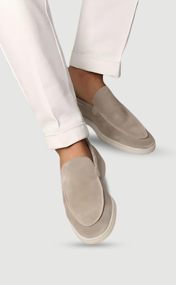 Loafers Herren | Minimalistischer Wildleder-Slipper im Luxury-Stil