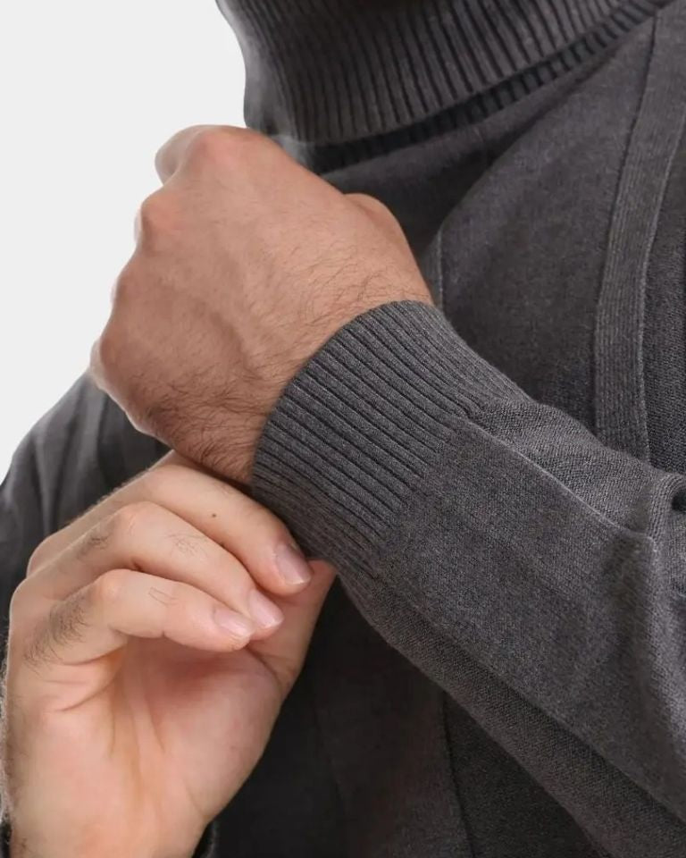 LUCAS™ | PULLOVER MIT HOHEM KRAGEN