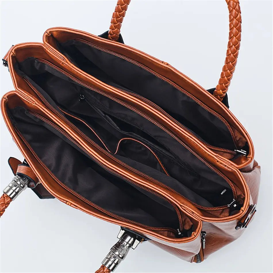 Amory | modische Lederhandtasche
