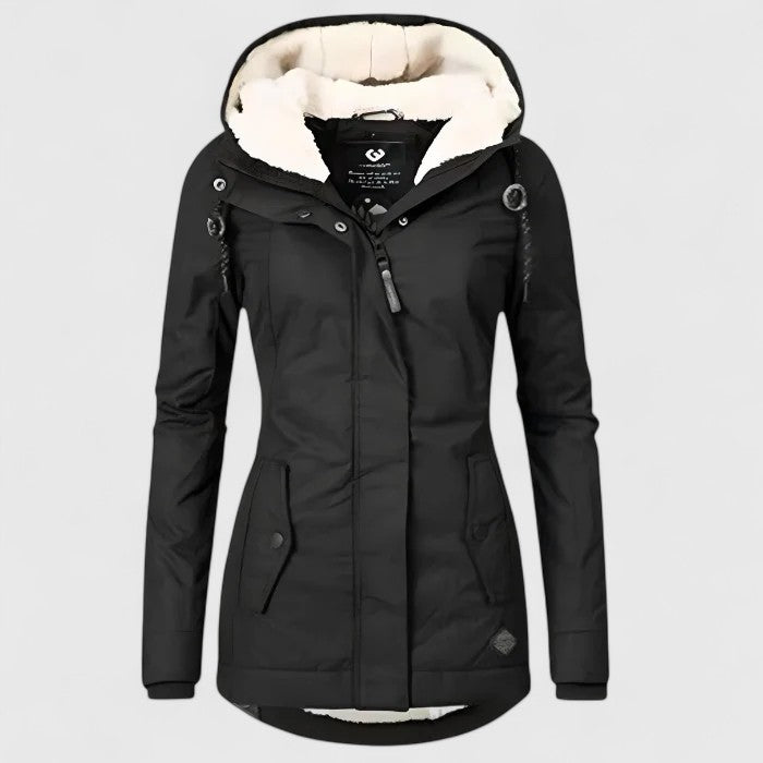 AMELIE™  | WASSERDICHTE WINTERJACKE MIT KAPUZE