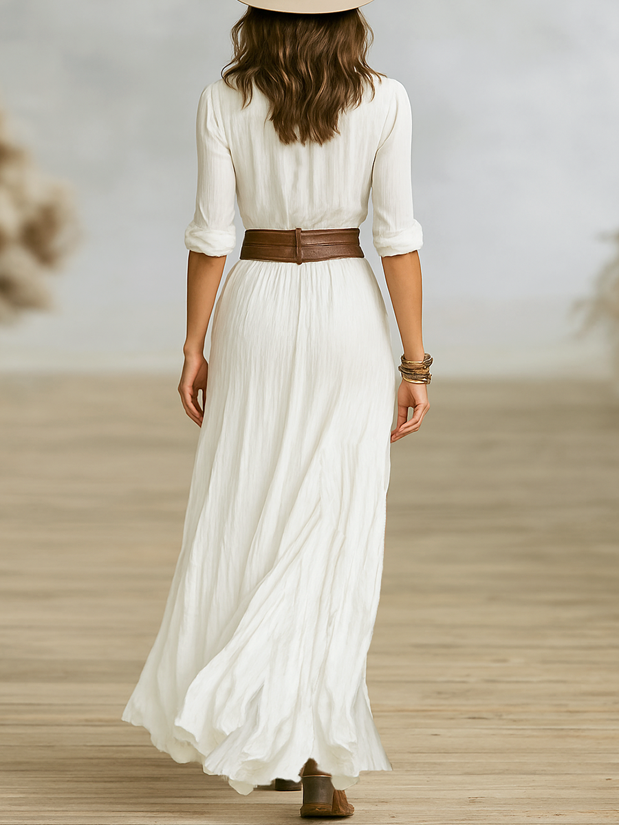 Damen Lässiges Maxi Boho Kleid