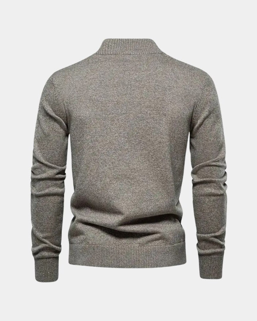 JOSEF™ | GESTRICKTER BAUMWOLLPULLOVER