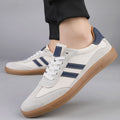 Herren Lässig Schnürung Streifen Sneakers