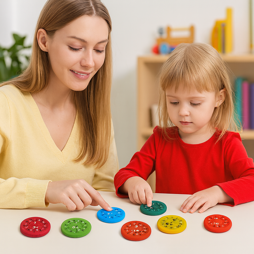 MathSphere | Fidget Spinner Spielzeug für anregendes und lehrreiches Spielen