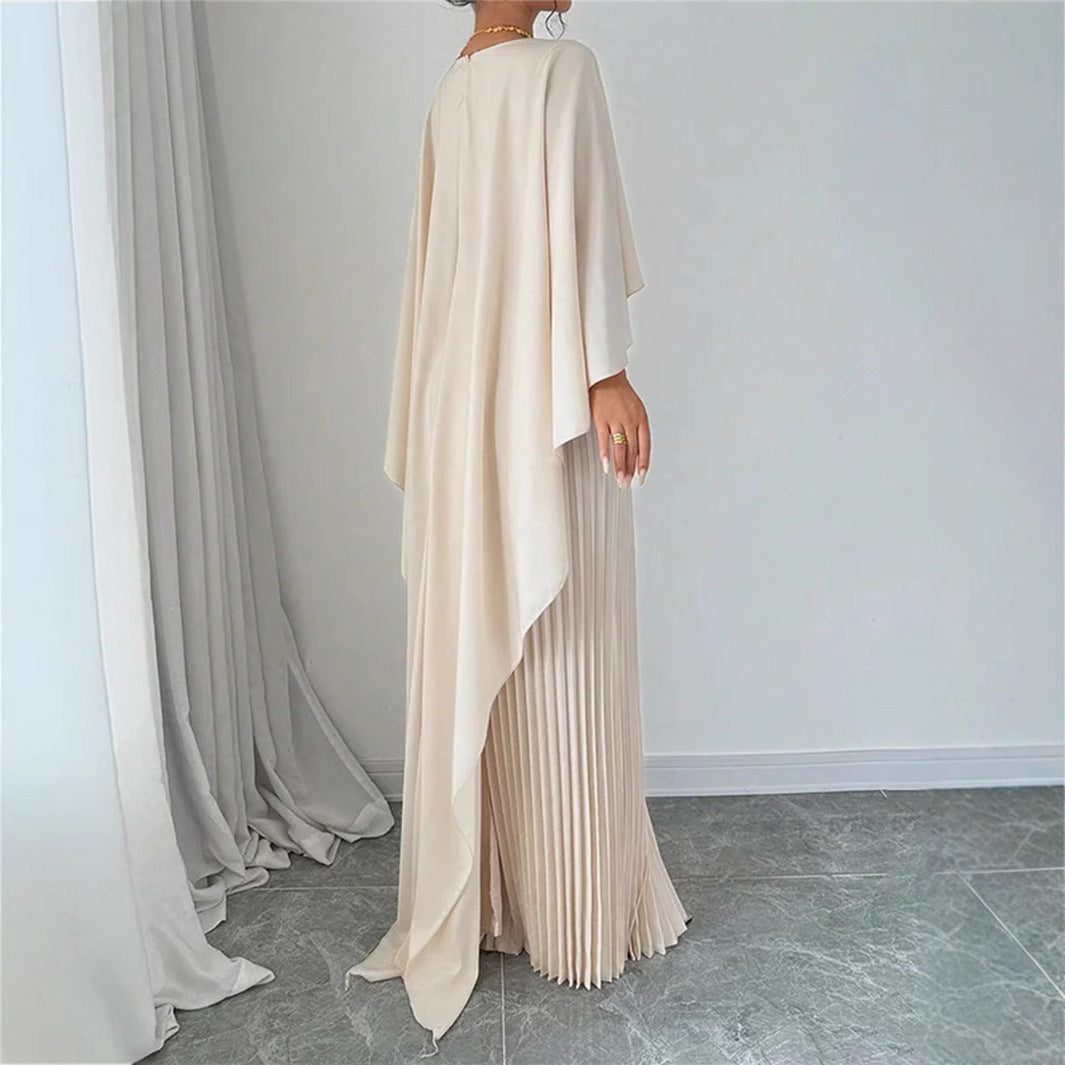 Maxikleid Damen Plissee | Fließende Silhouette & Eleganter Auftritt