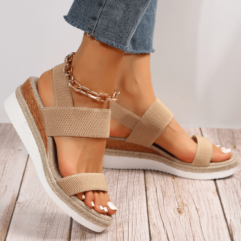 Melyora | Orthopädische Plateau-Sandalen