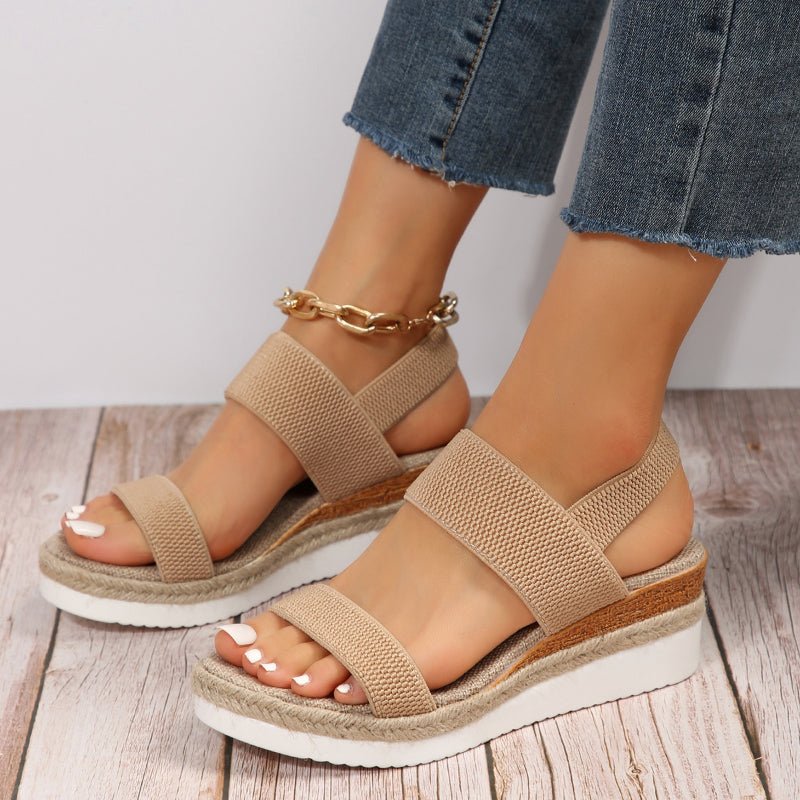 Melyora | Orthopädische Plateau-Sandalen