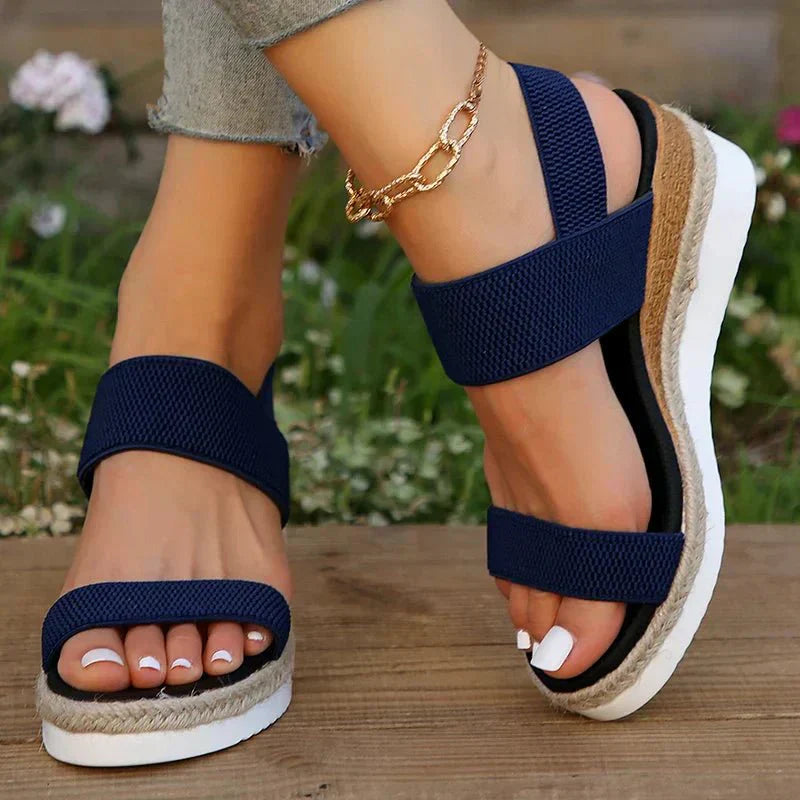 Melyora | Orthopädische Plateau-Sandalen