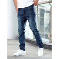 Herren Sommer Slim Fit Jeans Hose