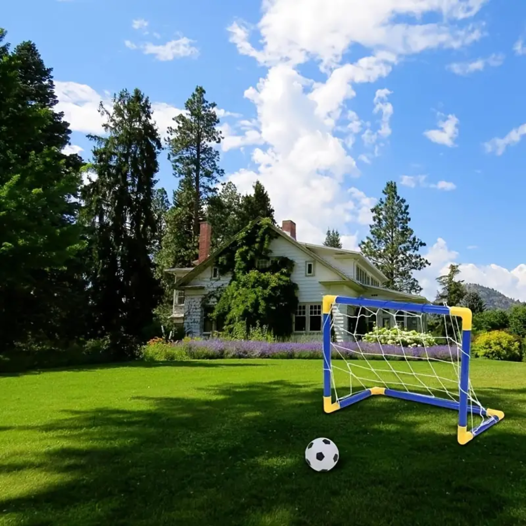 Mini-Fußballtor-Set – Kompaktes Indoor-Spielzeugtor für Kinder
