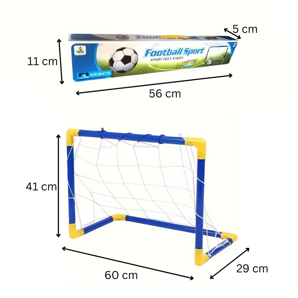 Mini-Fußballtor-Set – Kompaktes Indoor-Spielzeugtor für Kinder