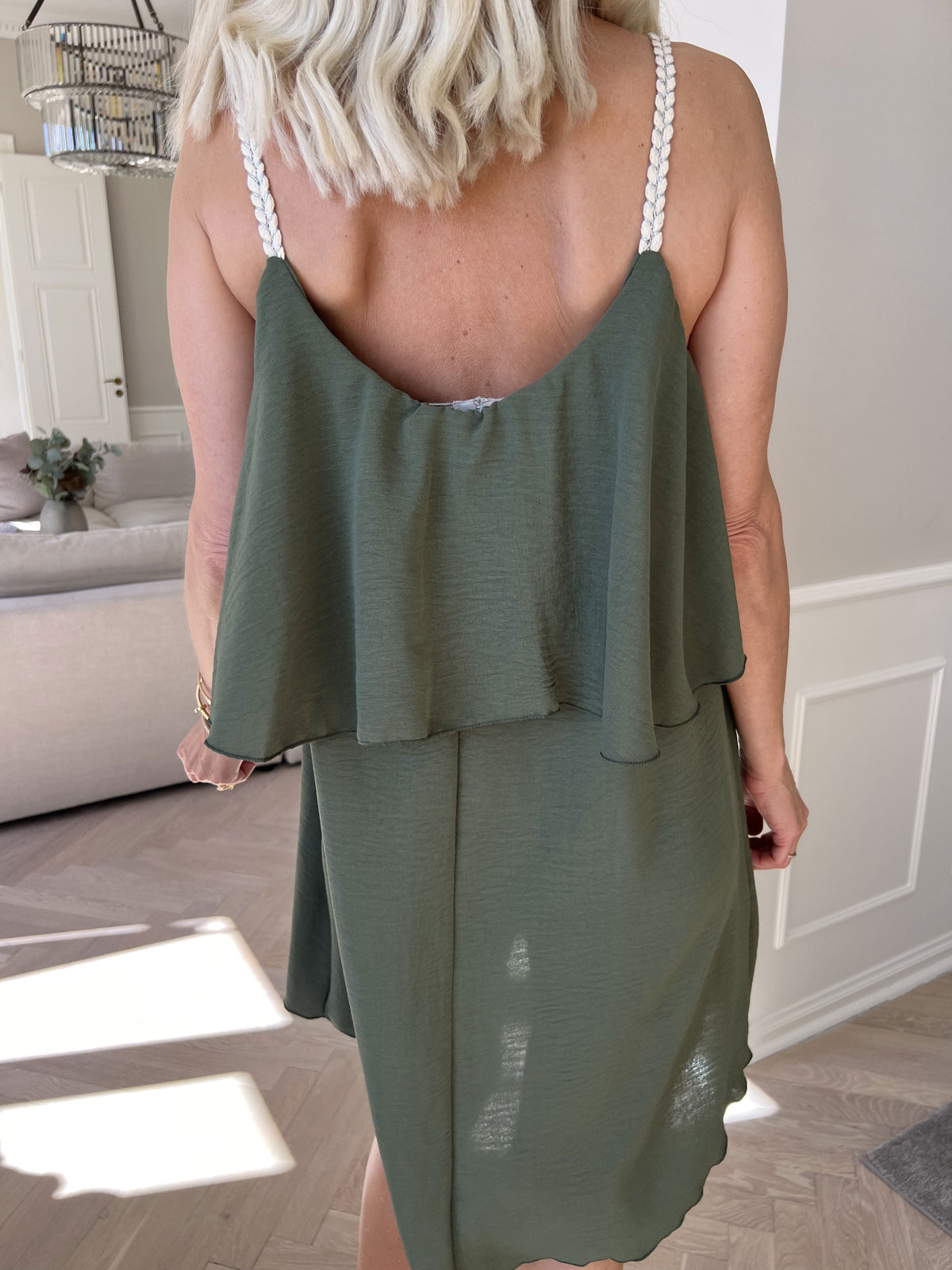 Mini Kleid Damen | Volant-Layer & Femininer Sommercut