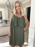 Mini Kleid Damen | Volant-Layer & Femininer Sommercut