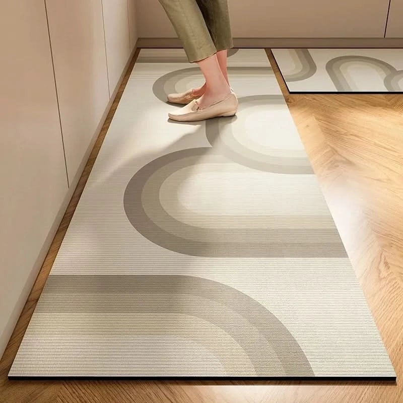 Minimalistische, rutschfeste Küchenmatte – leicht zu reinigen