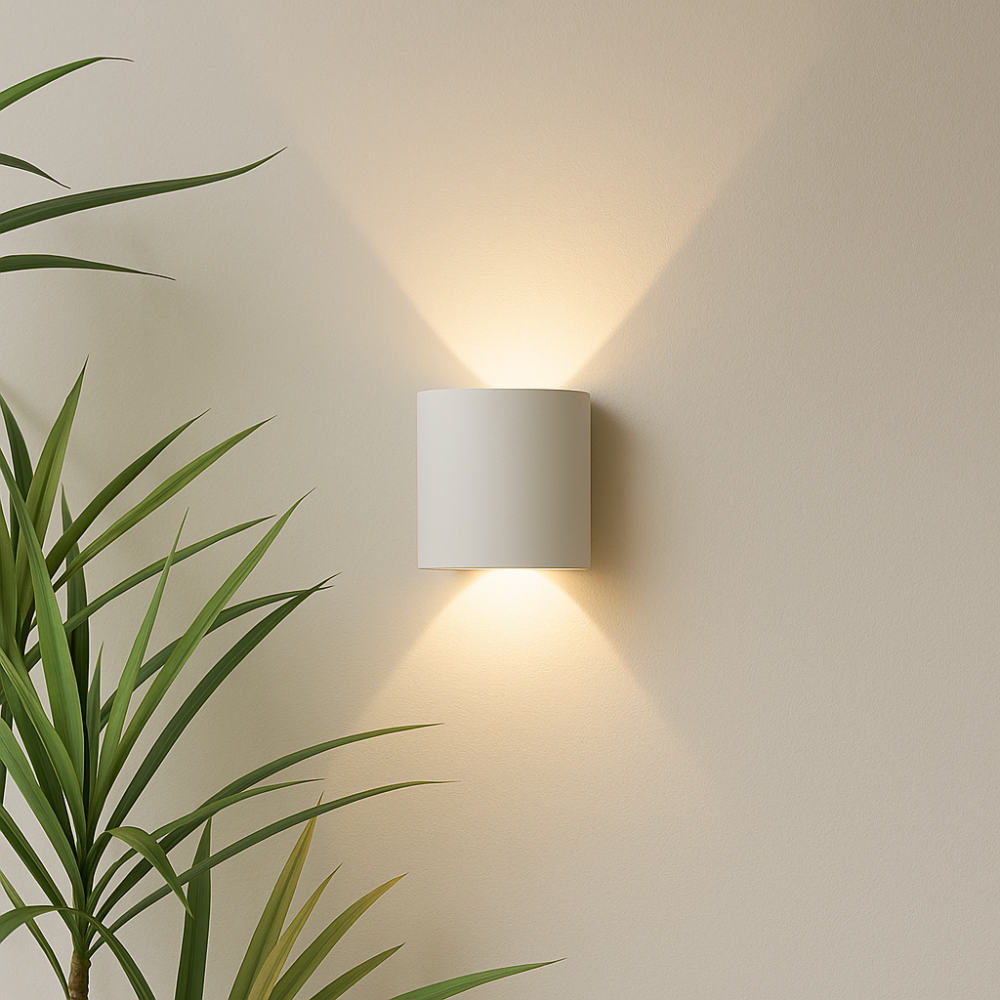 Moderne Wandleuchte für den Innen- und Außenbereich – Minimalistische LED-Leuchte