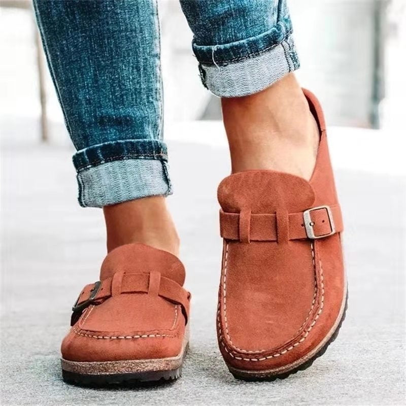 Mokassin Damen | Bequemer Slip-on & verstellbarer Riemen