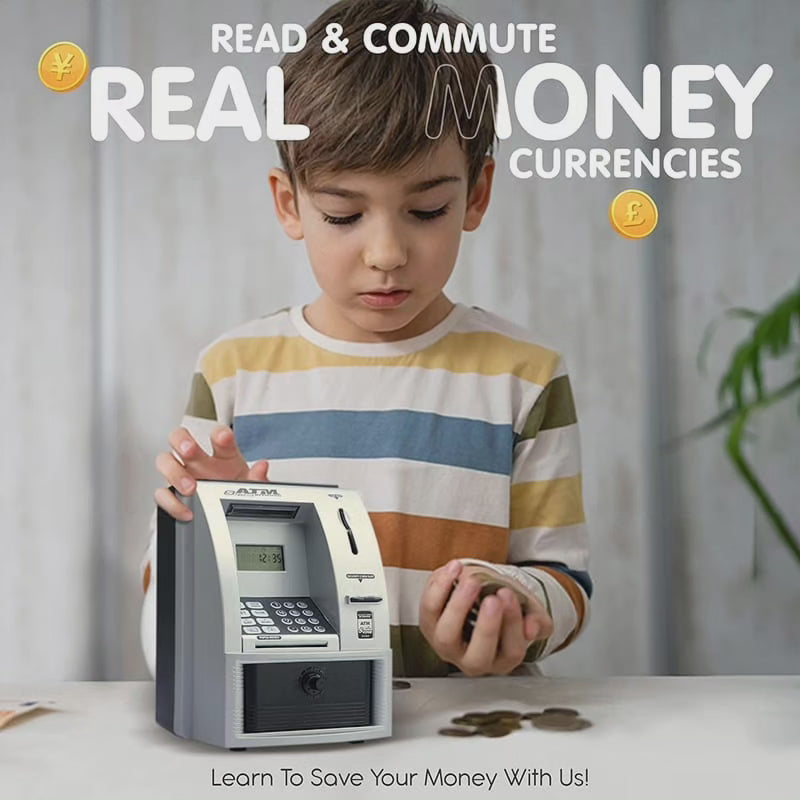 MoneyMate | Digitales Sparschwein für Kinder mit Passwortschutz