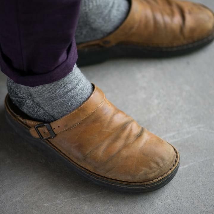 Mules Herren Pantoletten | Orthopädischer Komfort & Sicherer Halt
