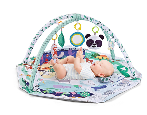 Multifunktionale 8-in-1-Spielmatte für Babys – Abnehmbare sensorische Spielzeuge mit weichem Schaumstoffdesign für Babys