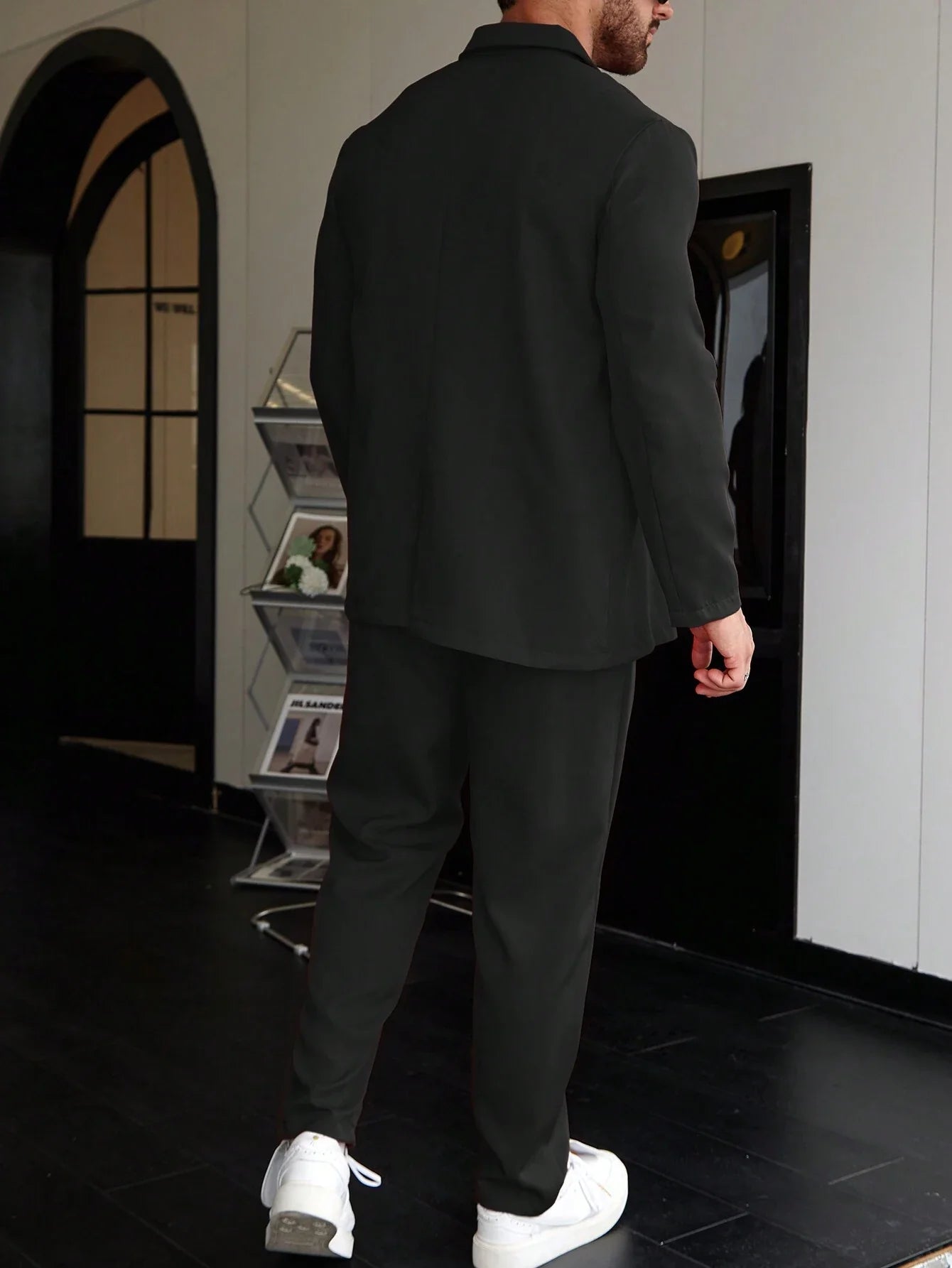 Drake | Herren Anzug 2-teilig Slim Fit Business Sakko Hose Set
