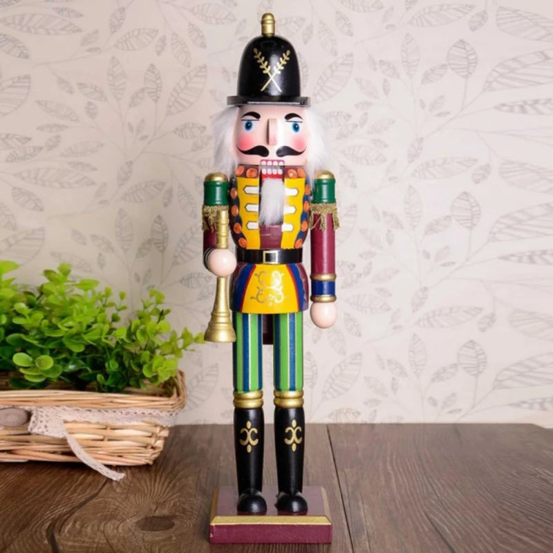 Nussknacker-Anhänger | 30 cm große Weihnachtsfigur für die Heimdekoration