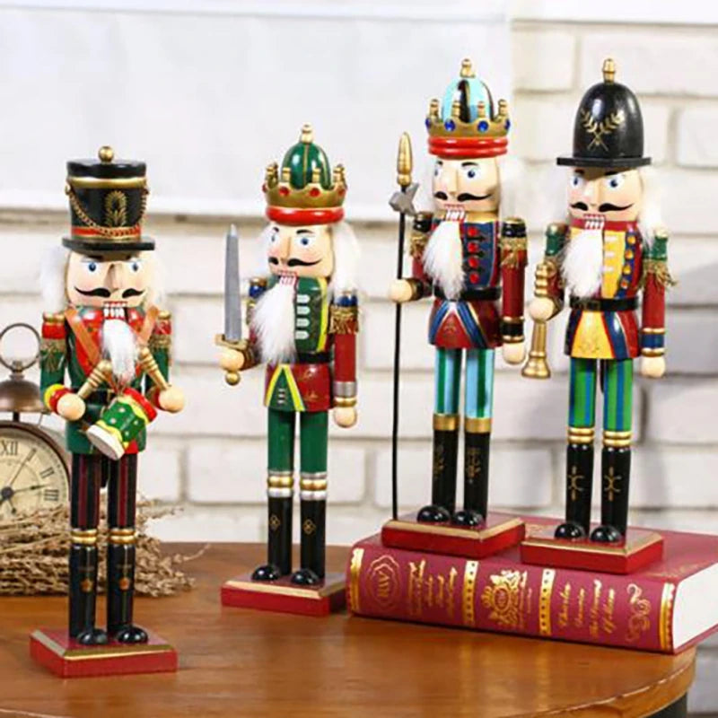 Nussknacker-Anhänger | 30 cm große Weihnachtsfigur für die Heimdekoration