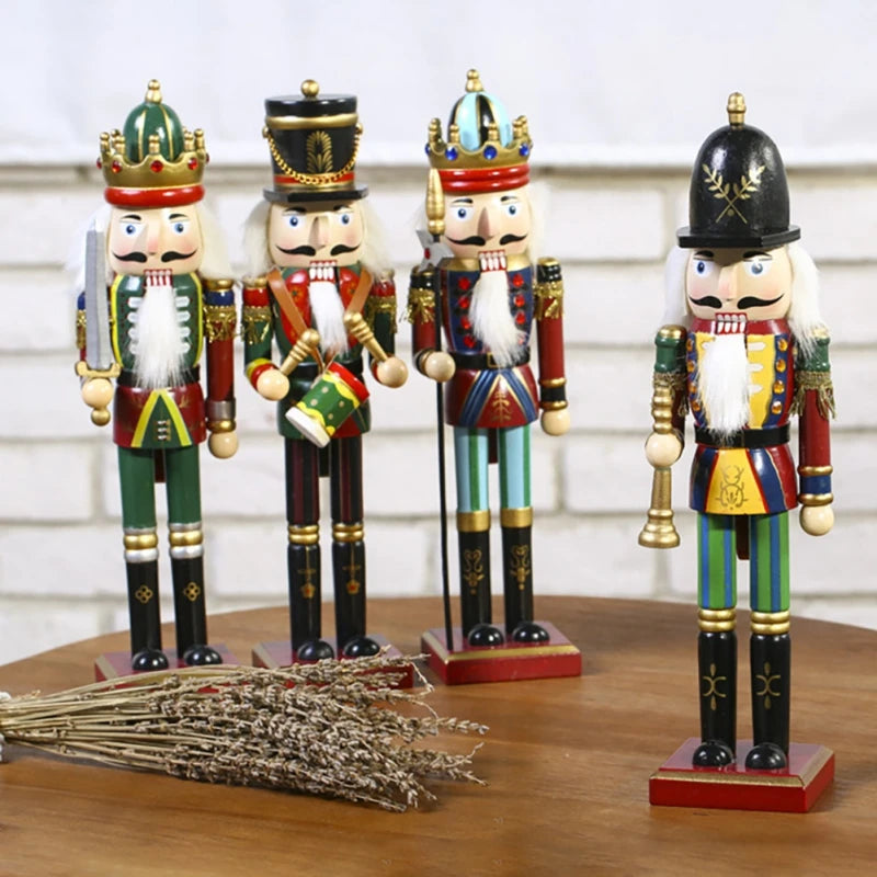 Nussknacker-Anhänger | 30 cm große Weihnachtsfigur für die Heimdekoration