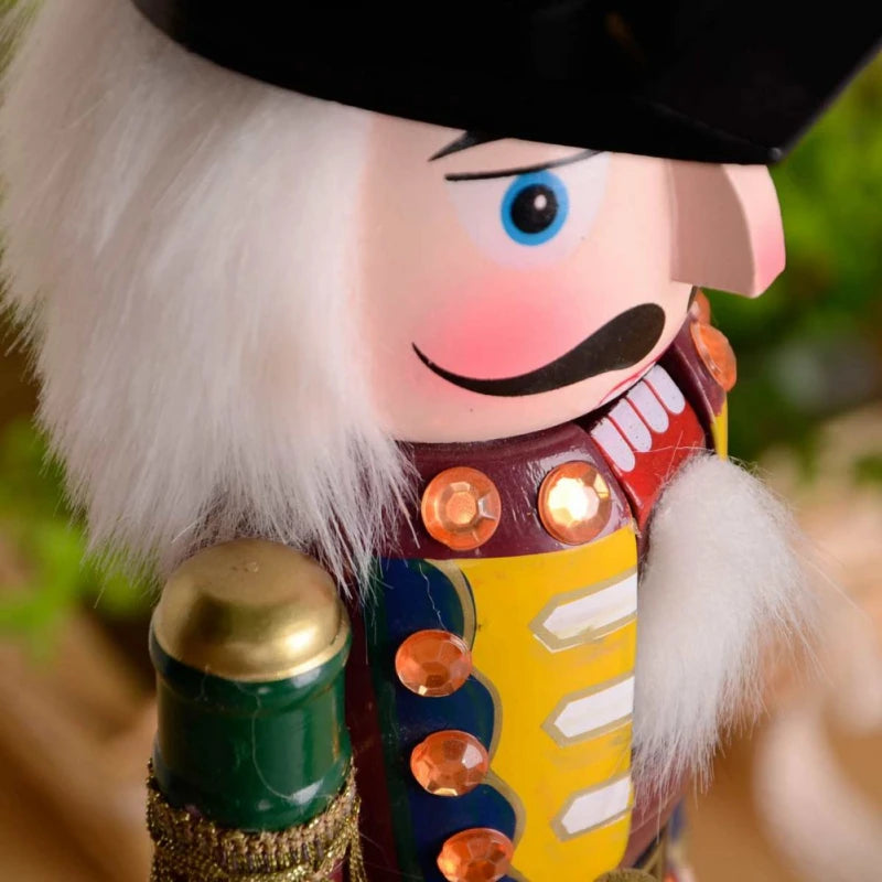 Nussknacker-Anhänger | 30 cm große Weihnachtsfigur für die Heimdekoration