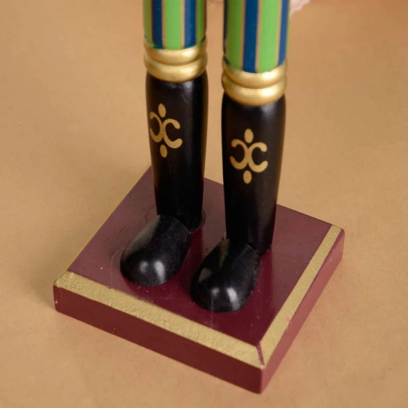 Nussknacker-Anhänger | 30 cm große Weihnachtsfigur für die Heimdekoration